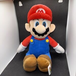 Super Mario Bros Plush Mario 9" Plush 2010 Nintendo‎